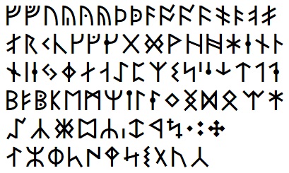 Runic Font - Viking Runes Font